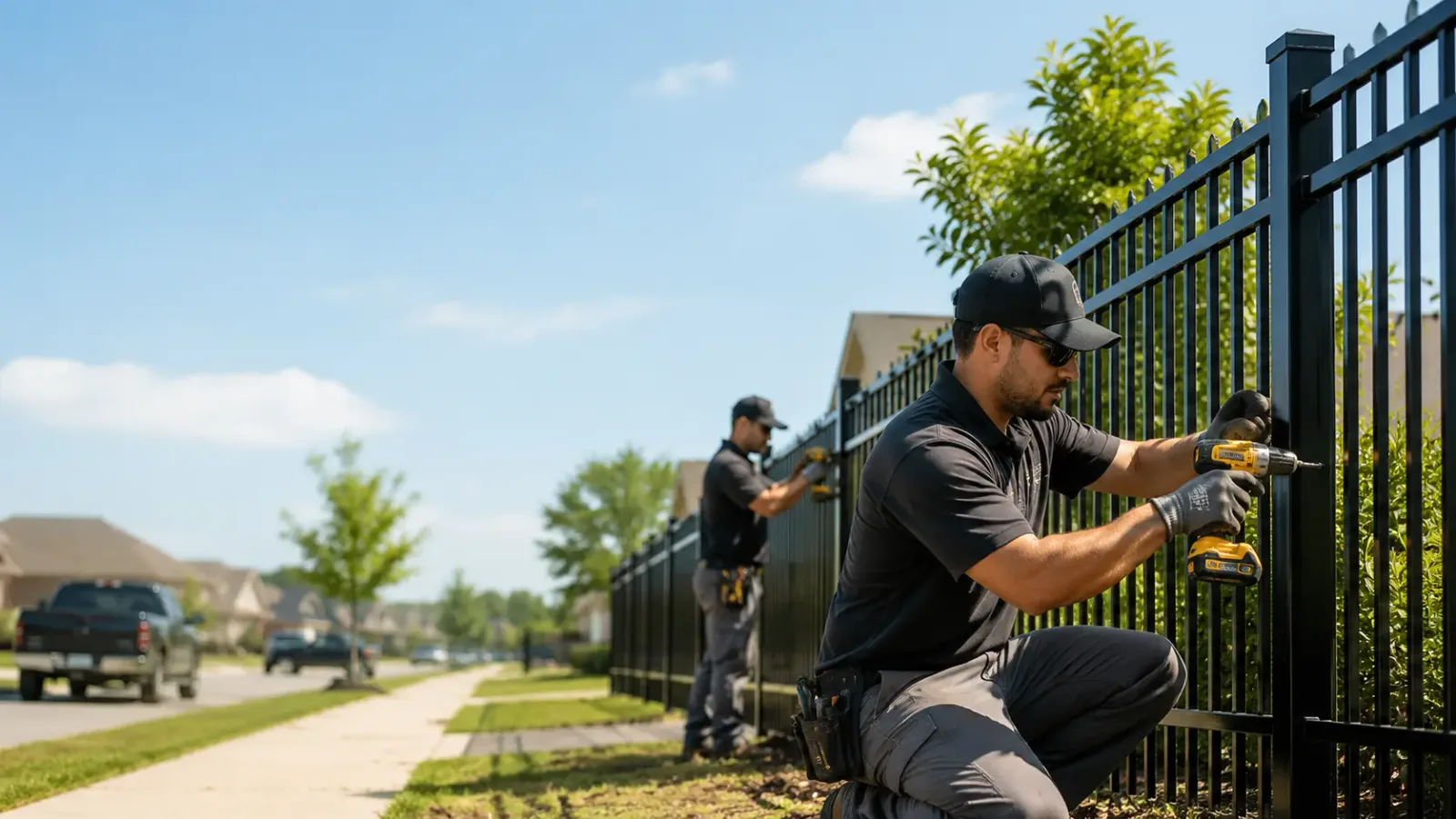 Metal Fence Installation in White Oak, TX